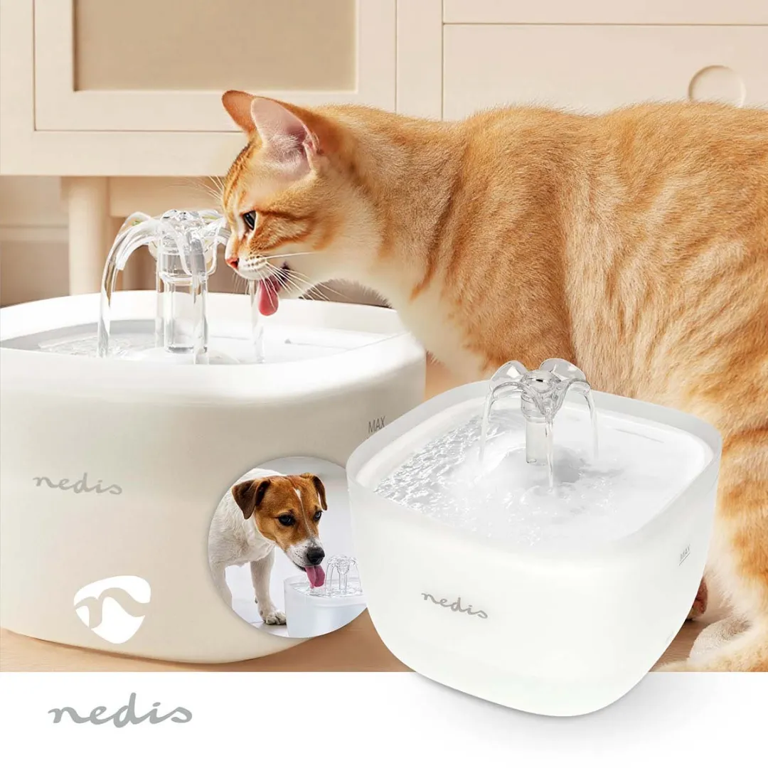 Nedis Drinkfontein voor Huisdieren 2L - Wit