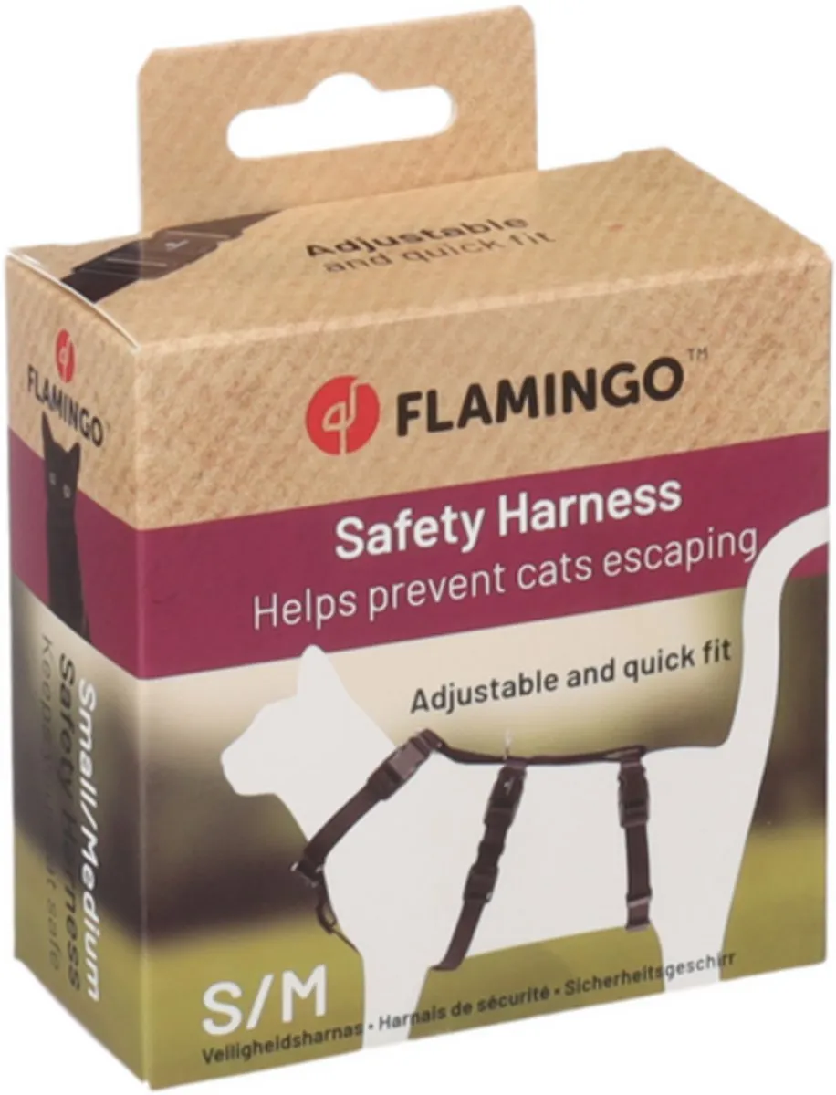 Flamingo Kattenharnas - M - afbeelding 3 van 3