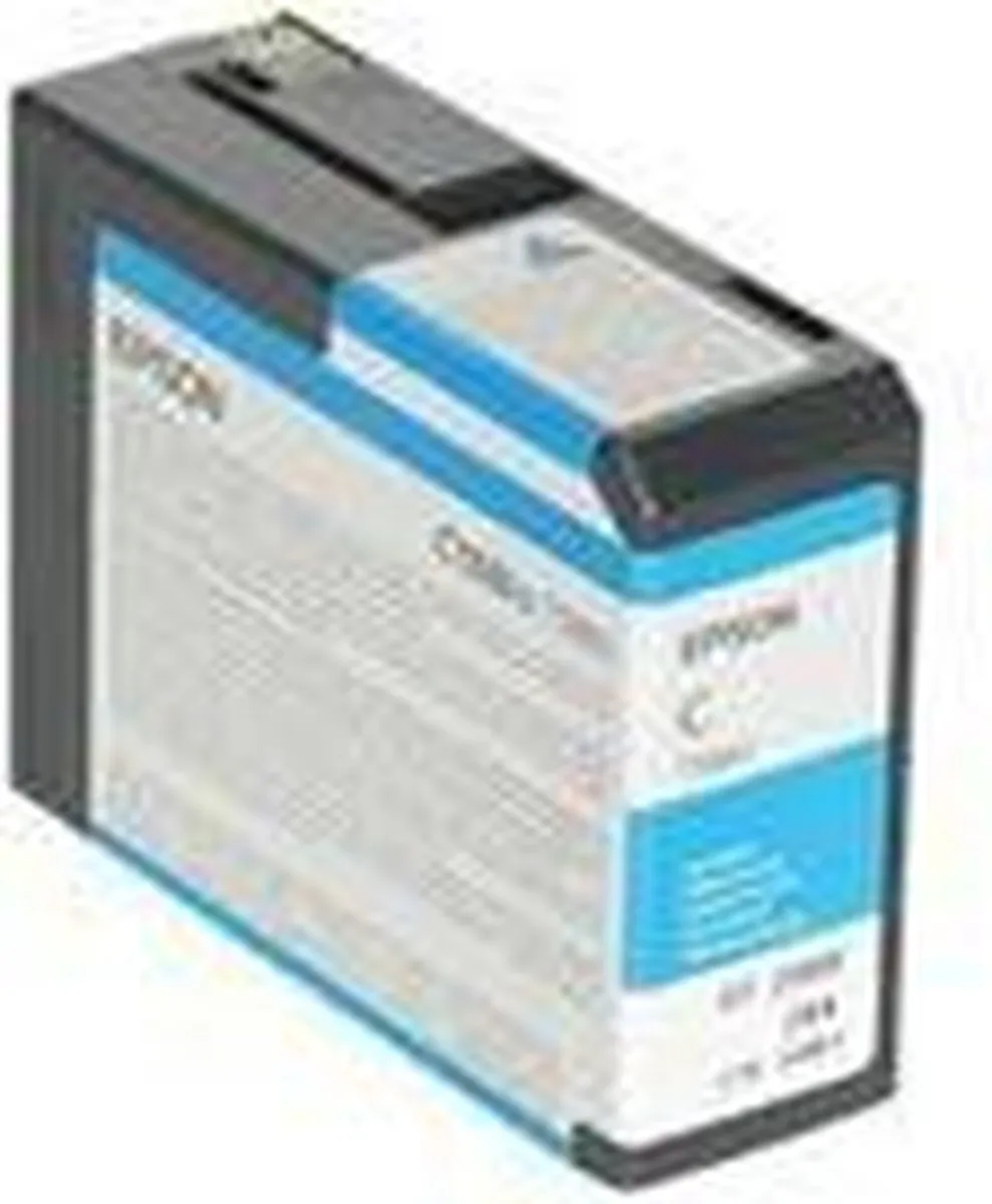 Epson T5802 C13T580200 Inktcartridge - 80ml Cyaan