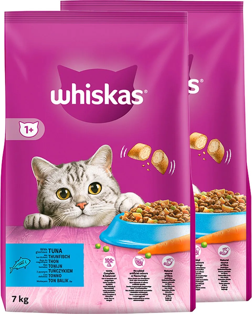 Whiskas Kattenvoer Tonijn 7kg