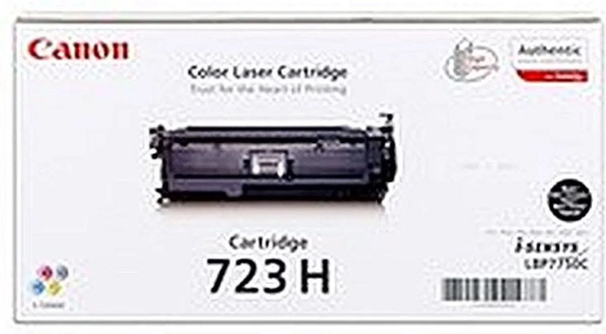 Canon 723H Tonercartridge 10.000 pagina's - Zwart
