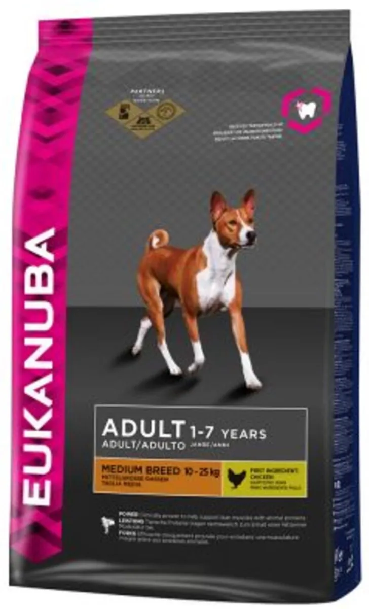 Eukanuba Active Adult Medium Breed Hondenvoer 15kg - afbeelding 6 van 6