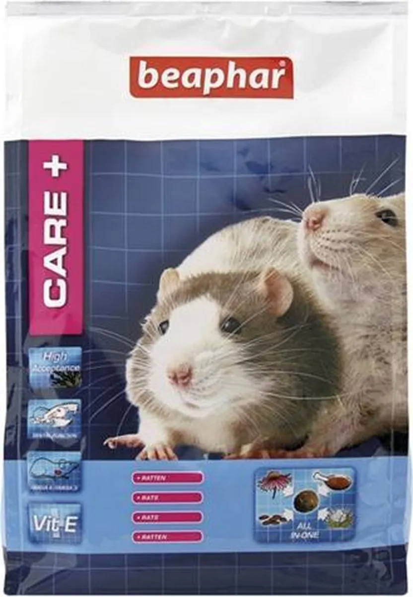 Beaphar Care+ Rattenvoer 1,5kg - 6 Stuks - afbeelding 6 van 6