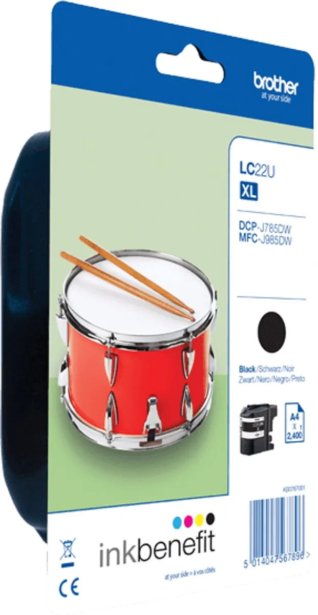 Brother LC-22UBK Inktcartridge
