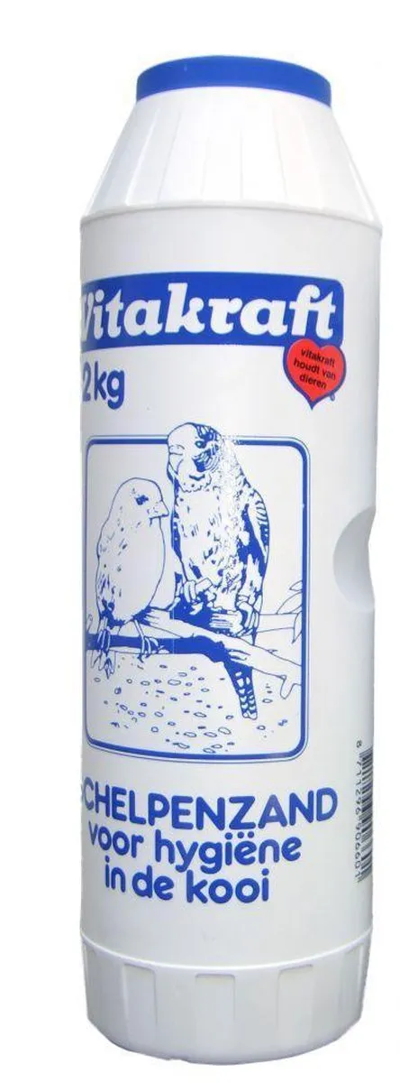 Vitakraft Schelpenzand Koker 2 kg - afbeelding 2 van 2
