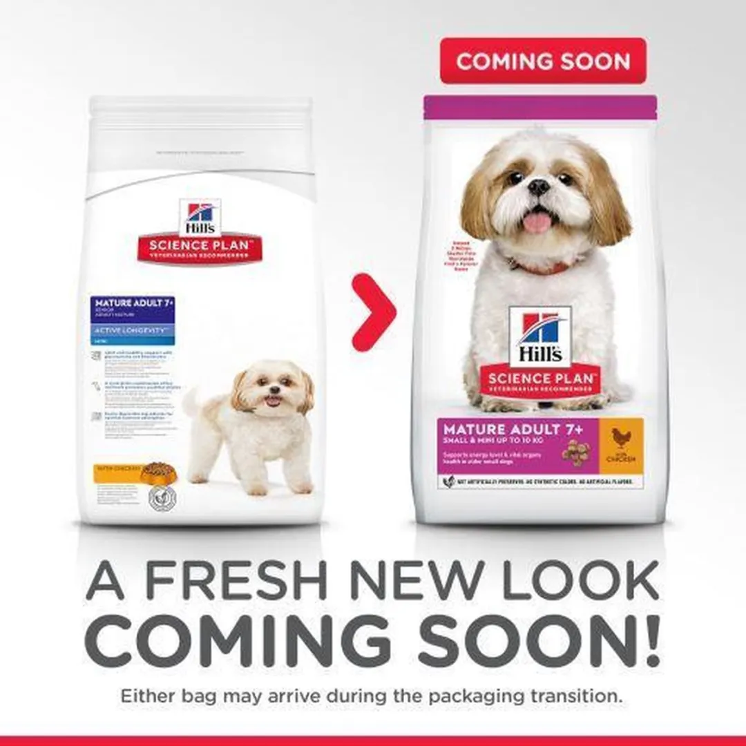 Hill's Canine Mature Adult Small & Mini Kip 3kg