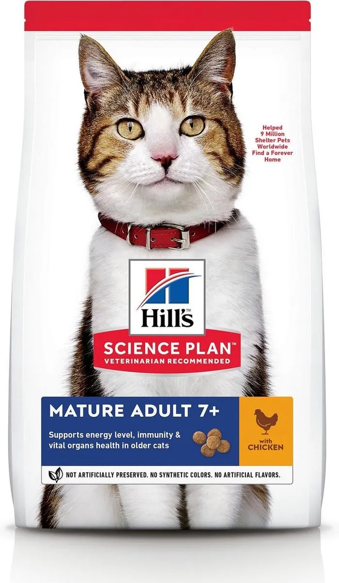 Hill's Science Plan Mature Adult Kip Kattenvoer 300g