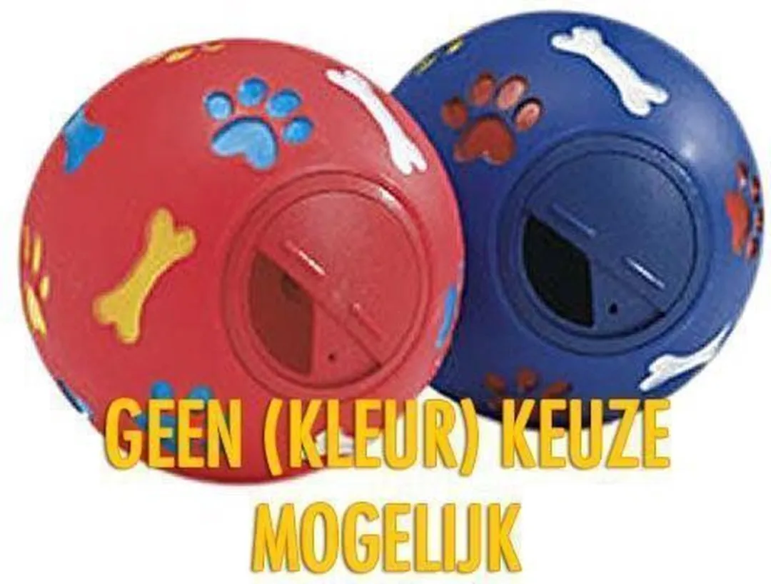 Beeztees Snackbal Hondenspeelgoed Verstelbaar - 11cm - Assorti