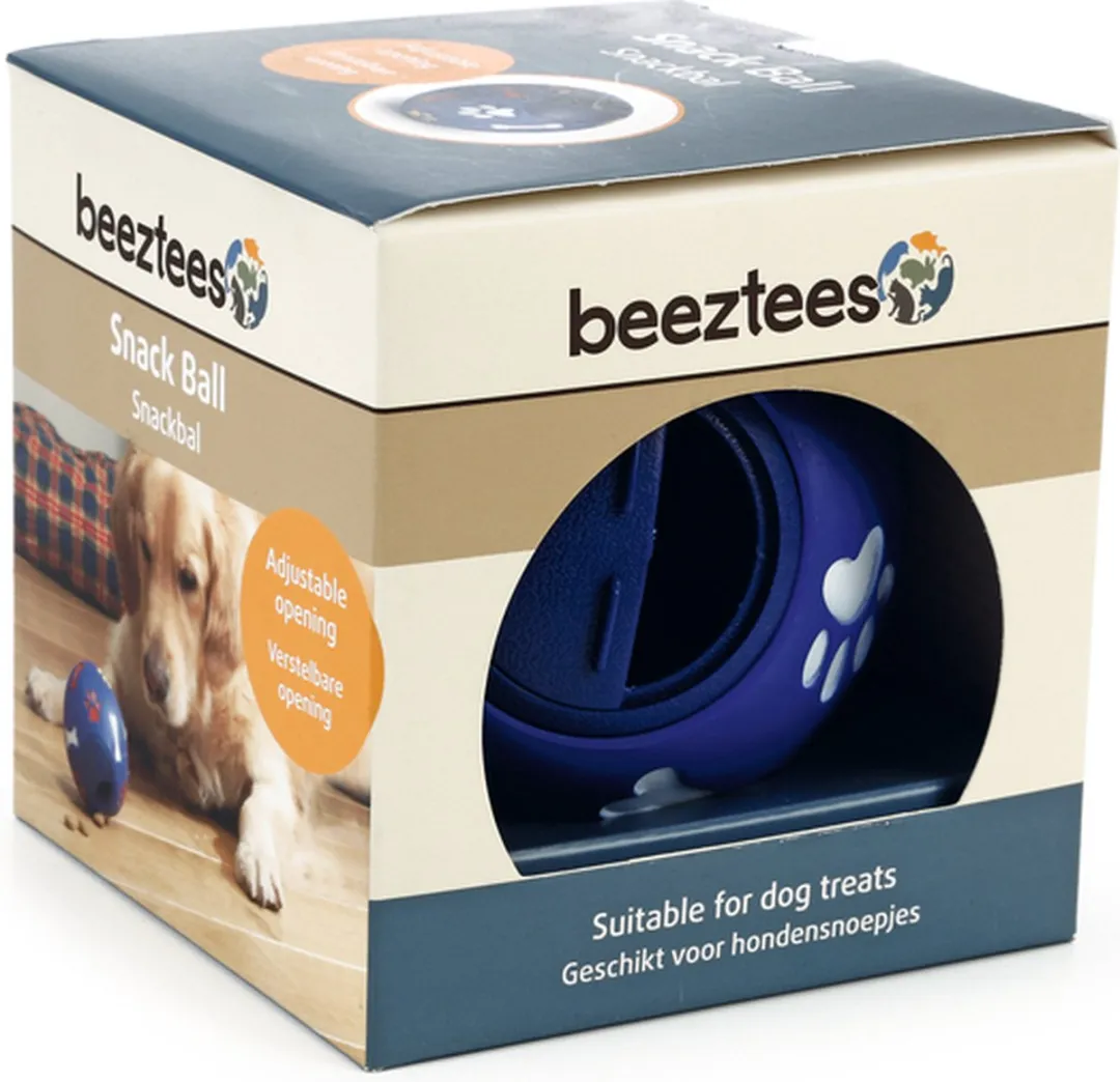 Beeztees Snackbal Hondenspeelgoed Verstelbaar - 11cm - Assorti