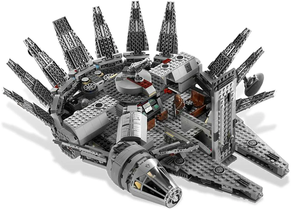 LEGO Star Wars Millennium Falcon 7965 - 1254 Stenen - afbeelding 6 van 6
