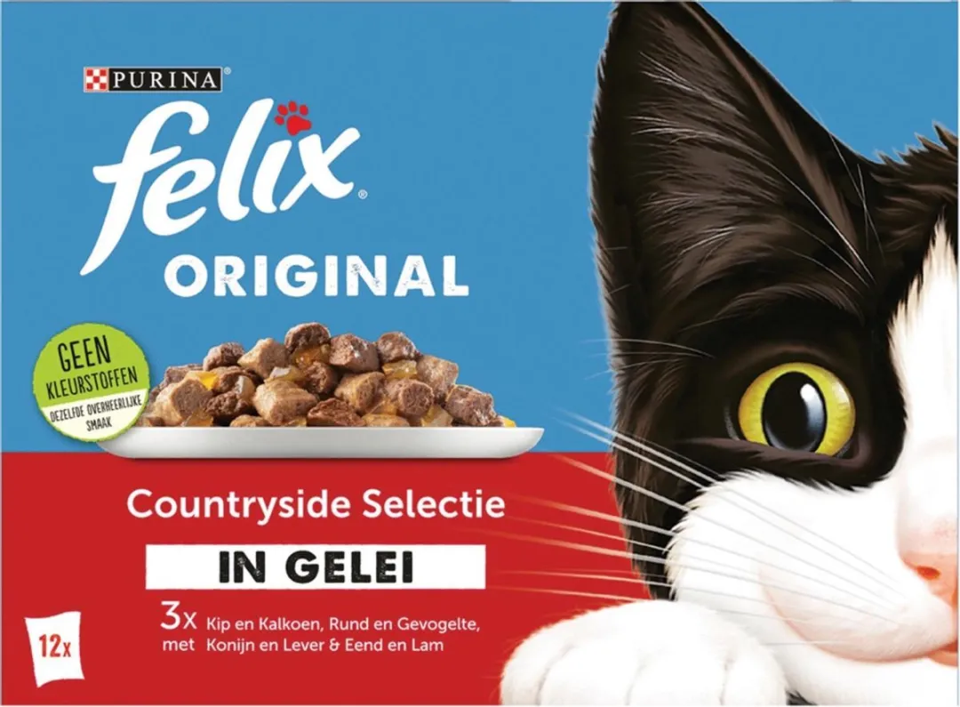 Felix Original Countryside Selectie in Gelei 12x85g