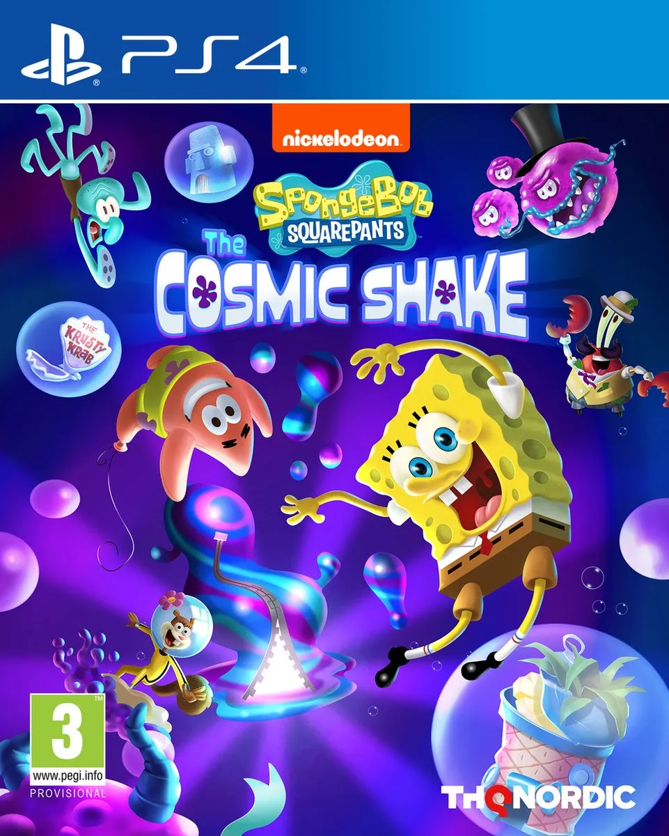 THQ Nordic SpongeBob SquarePants The Cosmic Shake PS4