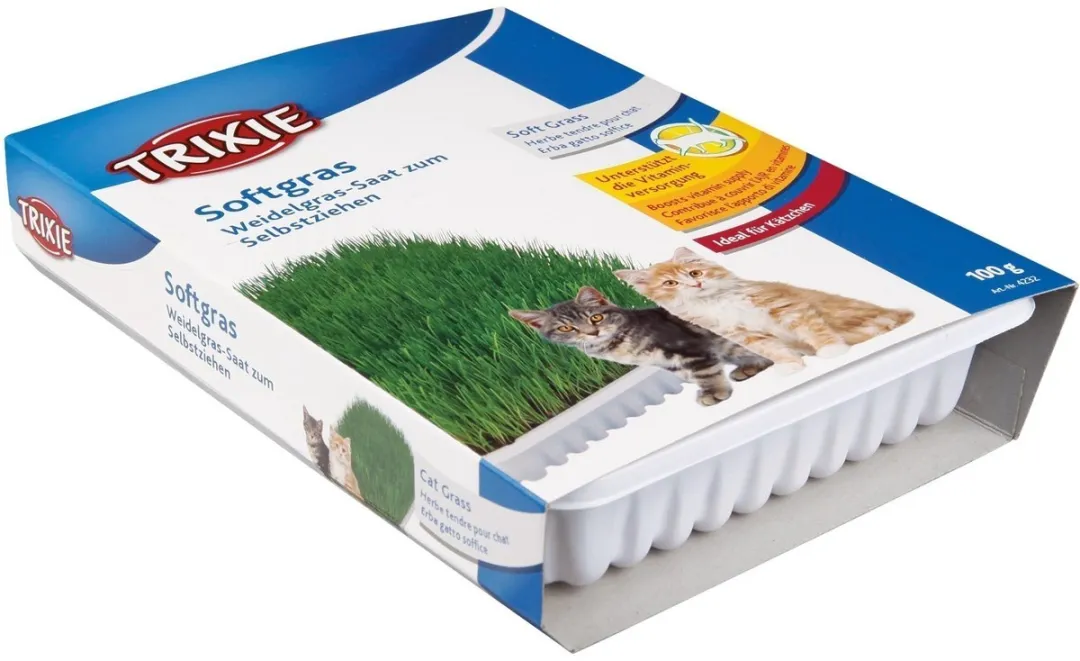 Trixie Softgras Bak 12x100g - Vitaminenrijk Graszaad - afbeelding 4 van 5