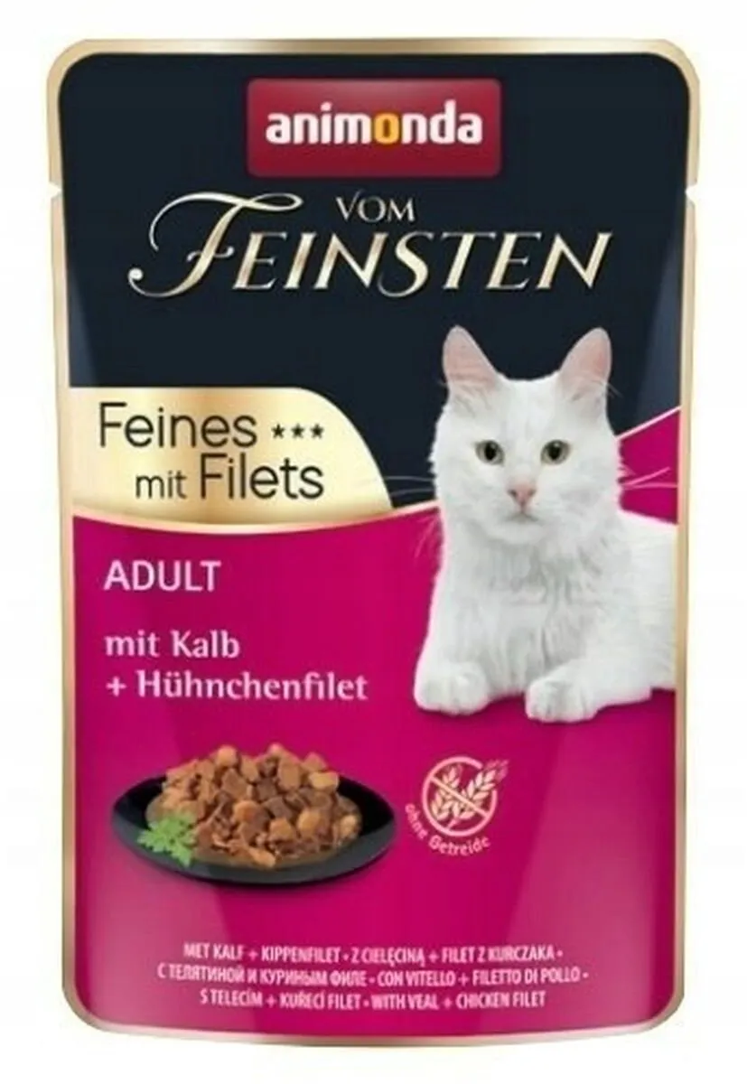Animonda Vom Feinsten Kattenvoer Kalfsvlees 85g