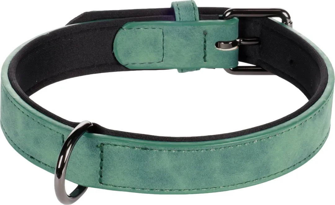Flamingo Halsband Delu Groen - 38-48cm x 25mm - afbeelding 3 van 6