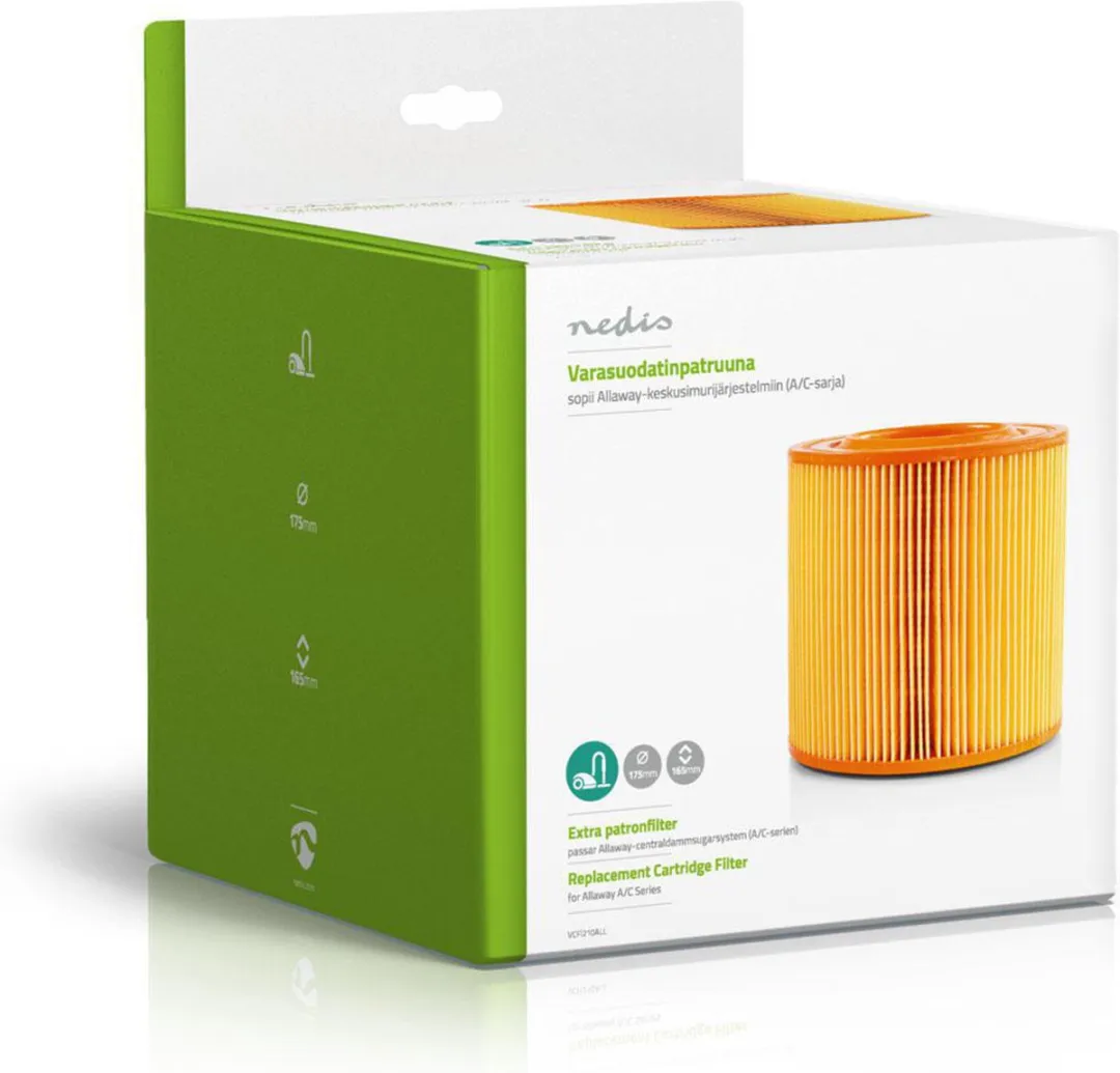 Nedis VCFI210ALL Stofzuigerfilter - Geel - afbeelding 6 van 6