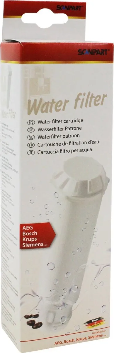 Scanpart Waterfilter AEL01 - o.a. AEG/Bosch/Siemens - 1 Stuk