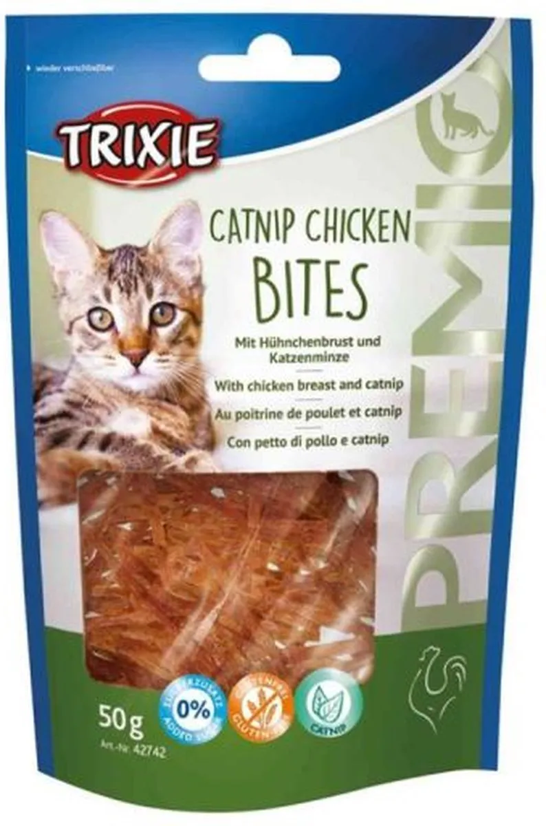 Trixie Premio Catnip Chicken Bites - 300g - afbeelding 3 van 4