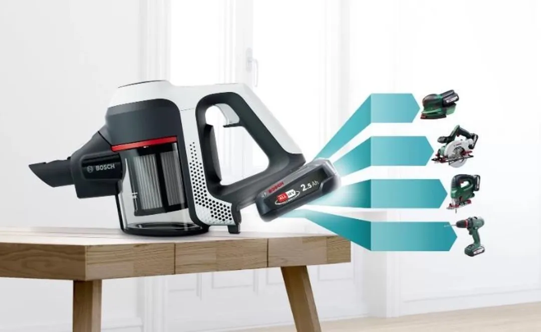 Bosch Serie 6 BKS611MTB Stofzuiger - 600W - Zwart/Wit