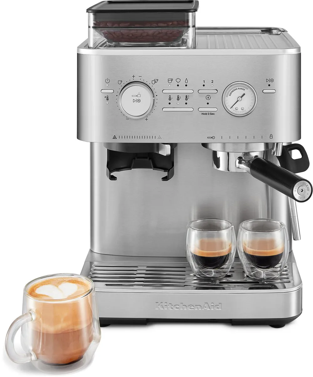 KitchenAid 5KES6551ESX Halfautomatische Espressomachine