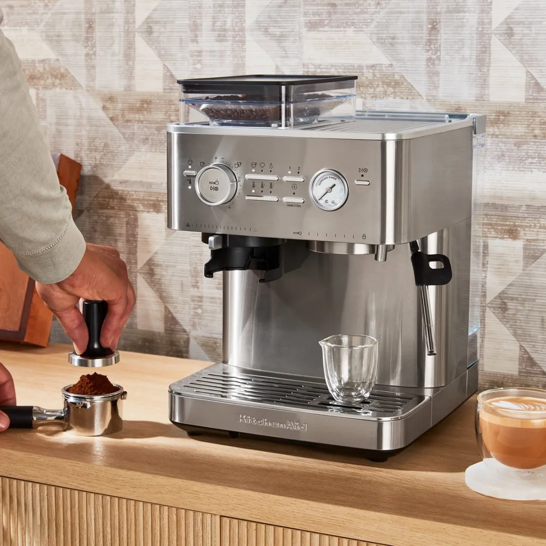 KitchenAid 5KES6551ESX Halfautomatische Espressomachine - Roestvrij staal