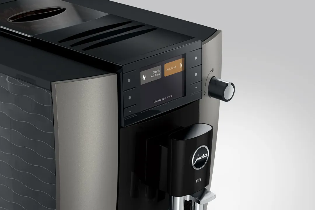 Jura E6 Dark Inox Volautomatische Espressomachine