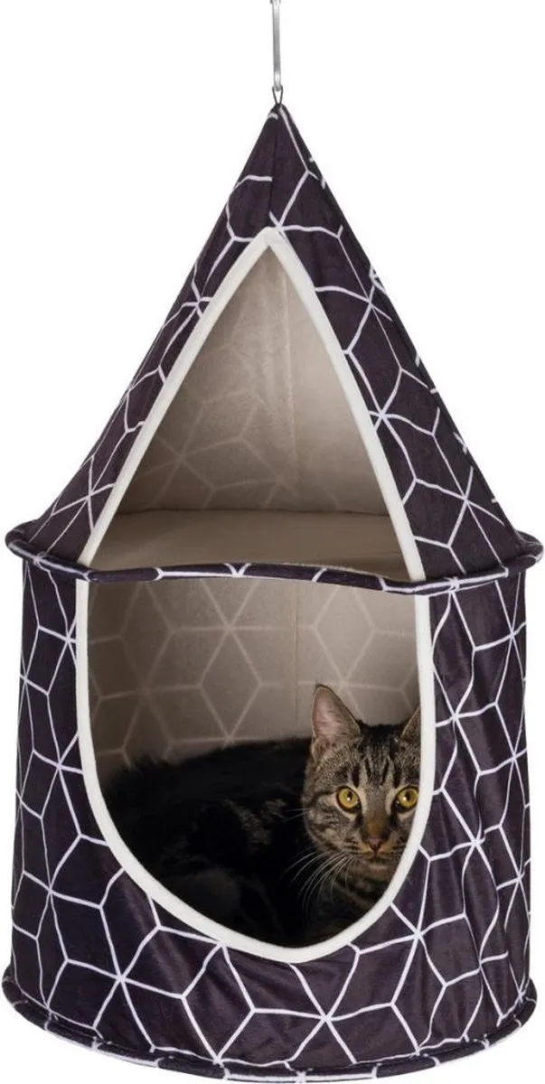 Trixie Hanka Kattenmand - 35x60cm - Zwart