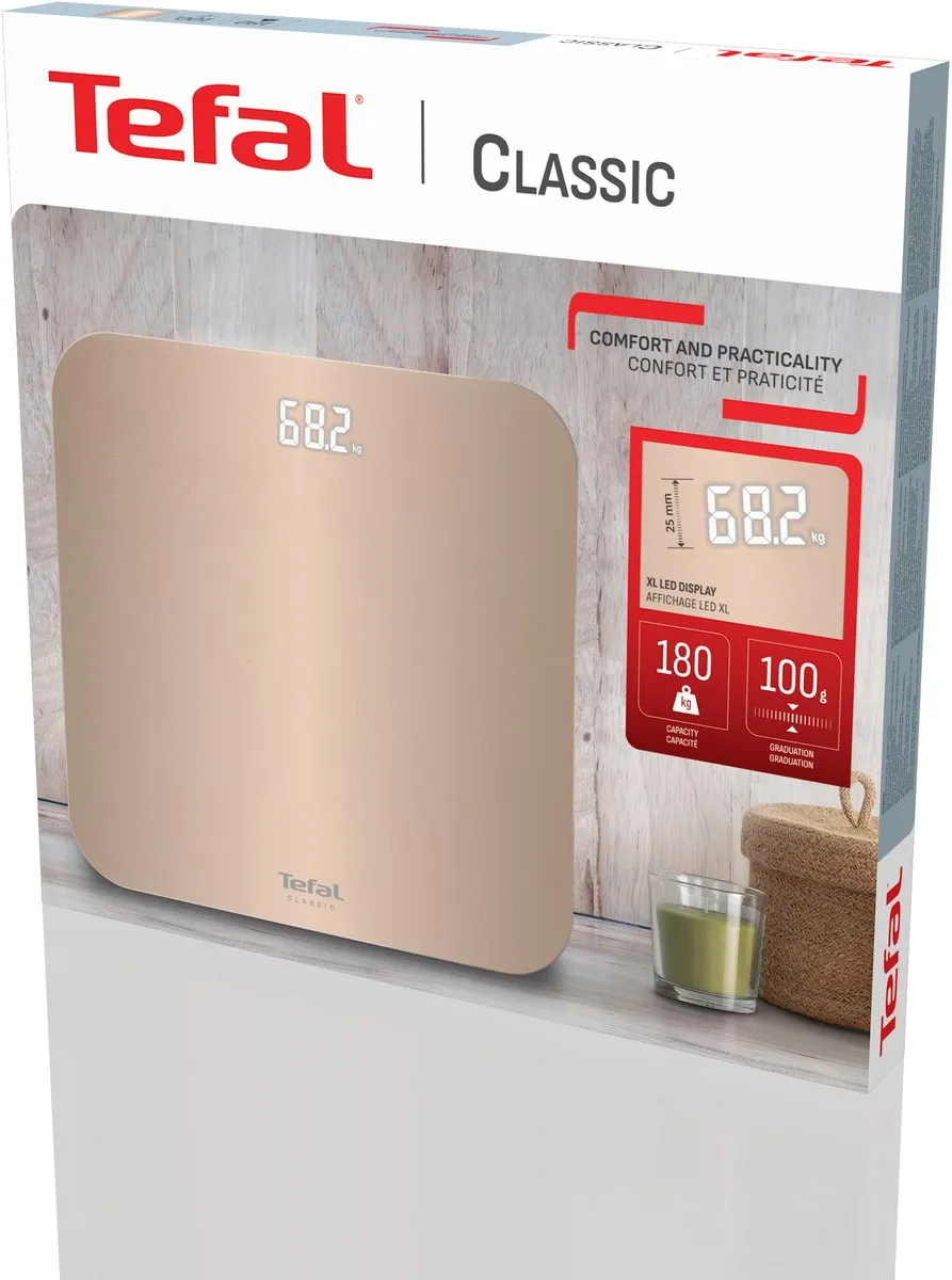 Tefal Classic PP1900 Personenweegschaal - 160 kg - Dune - afbeelding 6 van 6