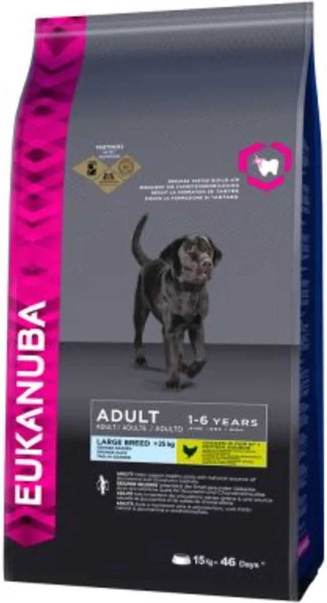 Eukanuba Dog Adult Large Breed Kip - 15 kg - afbeelding 6 van 6