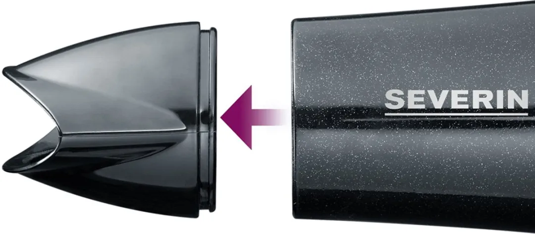 Severin HT 0140 Haardroger 1900W - Zwart metallic