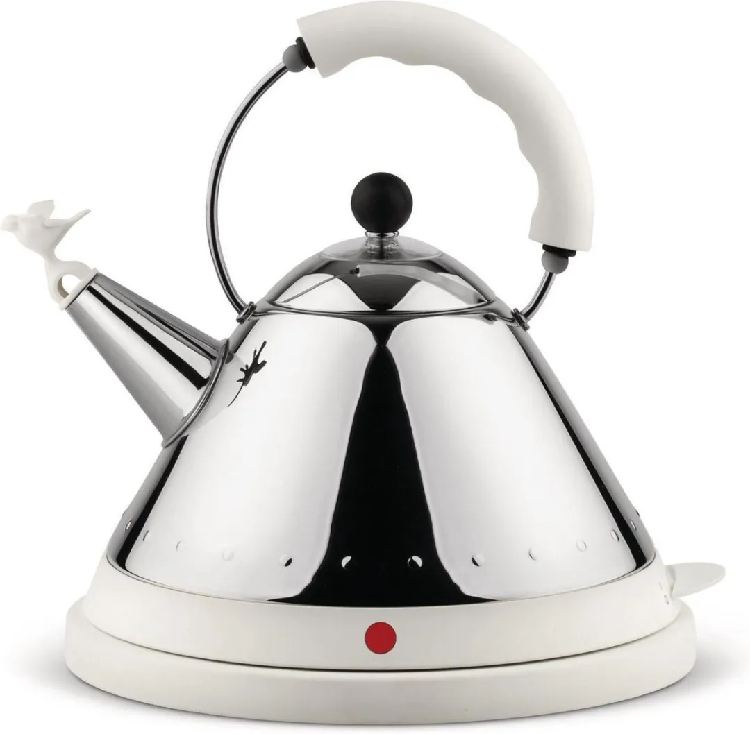 Alessi Michael Graves MG32W Waterkoker 2400W - 1.5L - RVS/Wit