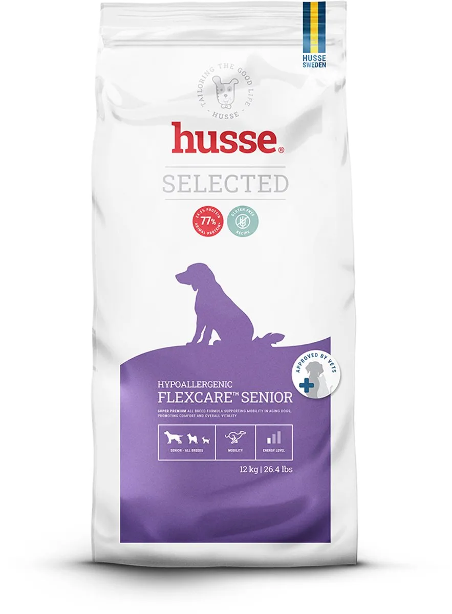 Husse Flexcare Senior 7kg Kalkoen Graanvrij