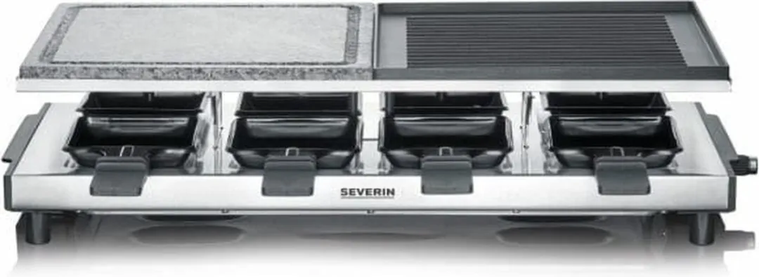 Severin RG 2371 Raclettegrill - 1400W - 8 Personen - afbeelding 6 van 6