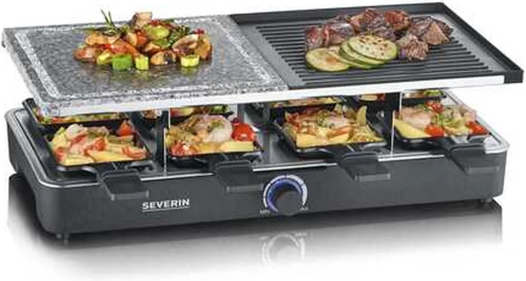 Severin RG 2371 Raclettegrill - 1400W - 8 Personen