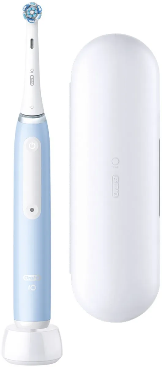 Oral-B iO 3 Elektrische Tandenborstel - Blauw - 1 Opzetborstel