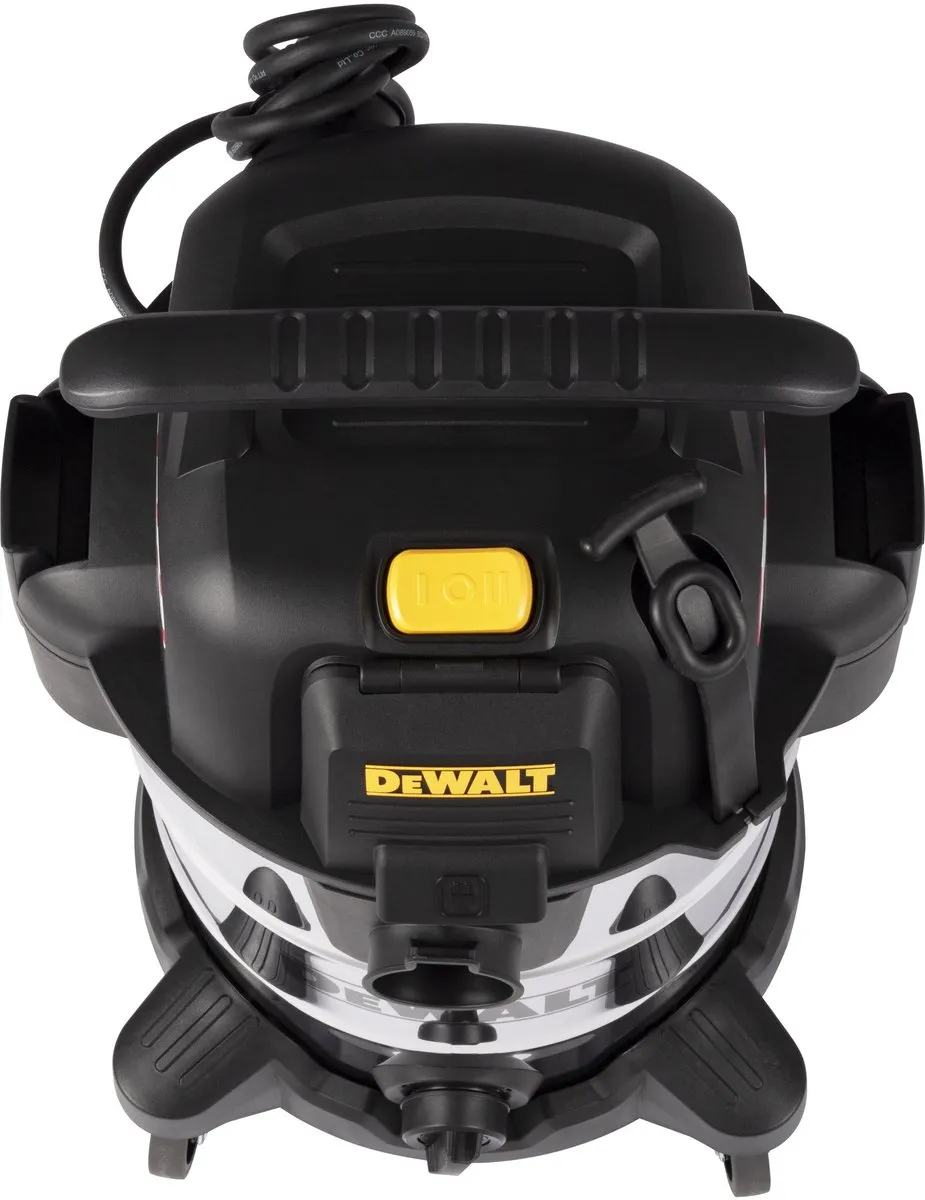 DeWalt DXV30SAPTA Industriële Stofzuiger 30L - Nat & Droog - Zwart/Zilver - afbeelding 6 van 6