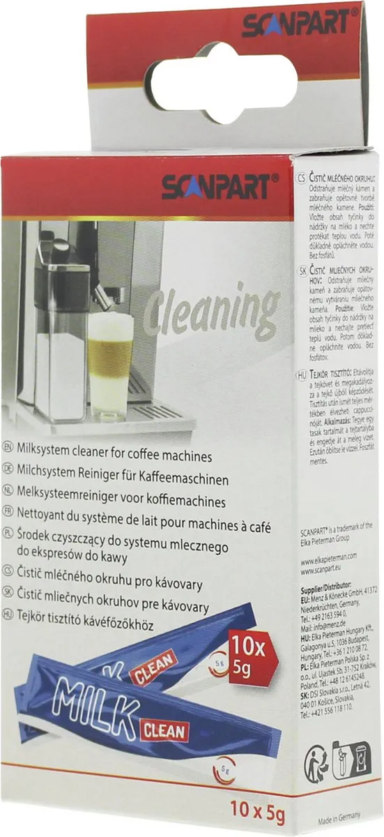 Scanpart Melksysteem Reiniger 10 Sticks - o.a. Bosch/DeLonghi/Jura