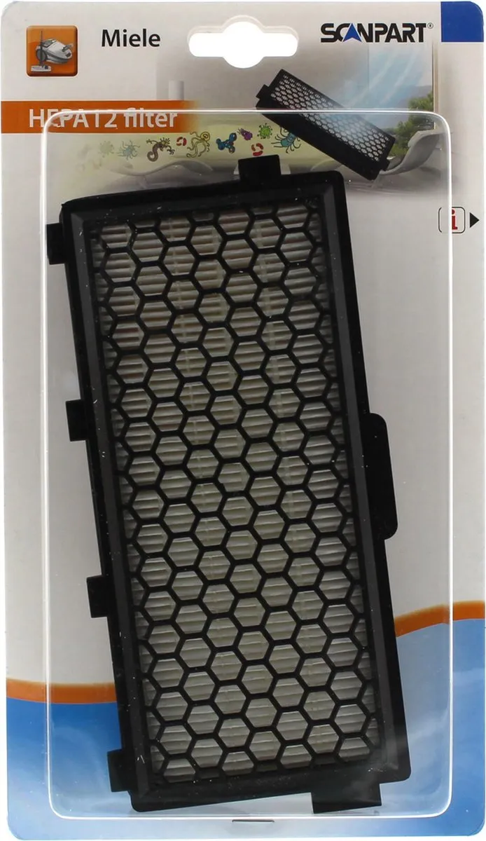 Scanpart HEPA Stofzuigerfilter H12 SF-HA50 - 1 Stuk
