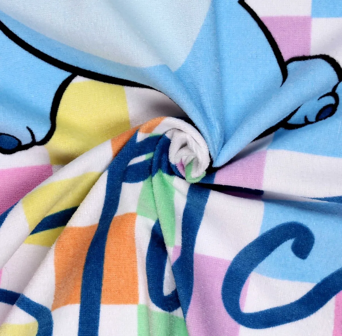 Disney Stitch Kleurige Badhanddoek - 70x140 cm - afbeelding 2 van 5