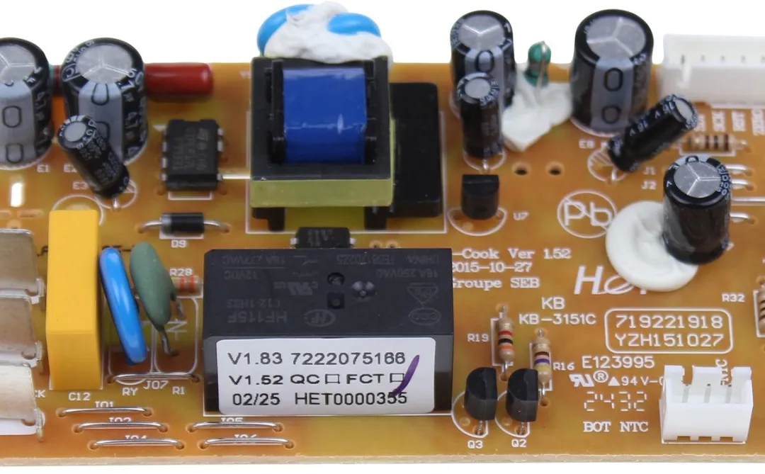 Rowenta SS204333 Elektronische Kaart