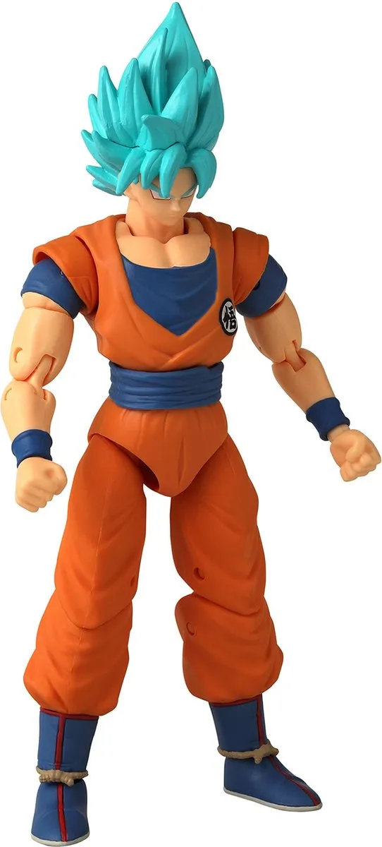 Bandai Dragon Ball Goku Super Saiyan Blue Dragon Stars 17cm