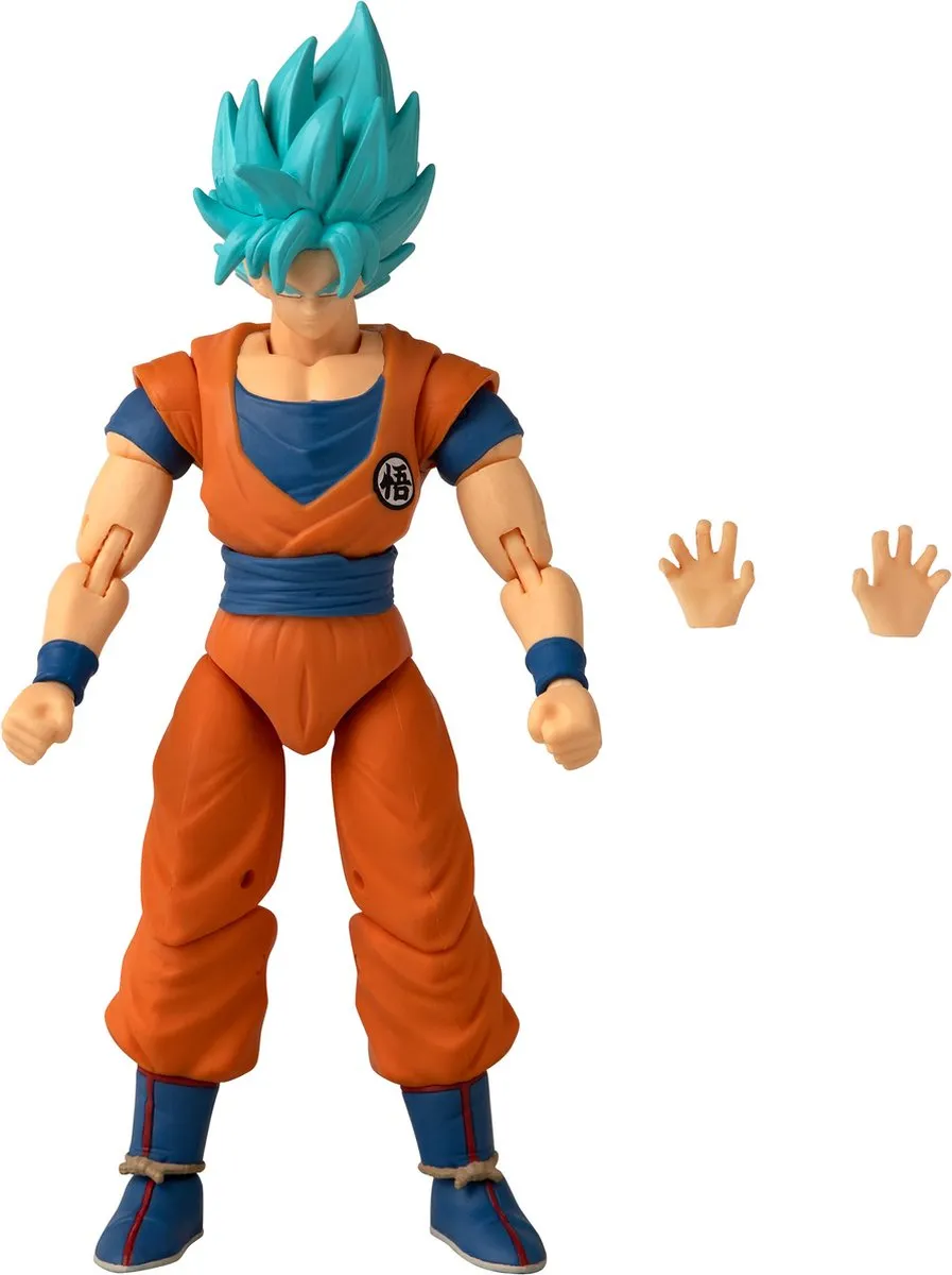 Bandai Dragon Ball Goku Super Saiyan Blue Dragon Stars 17cm