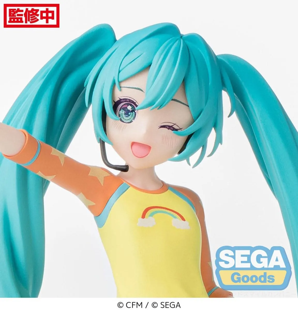 Sega Hatsune Miku Love Costume Anime Beeldje - Blauw
