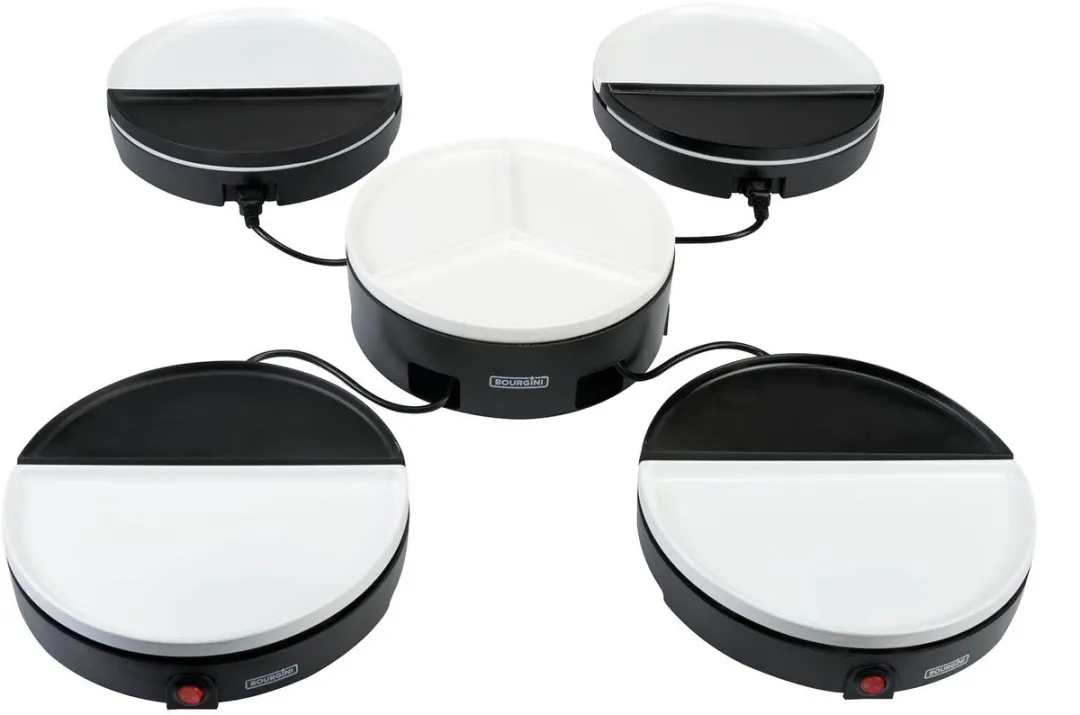 Bourgini Chef's Dinner Party Gourmetstel 8 Personen - Wit