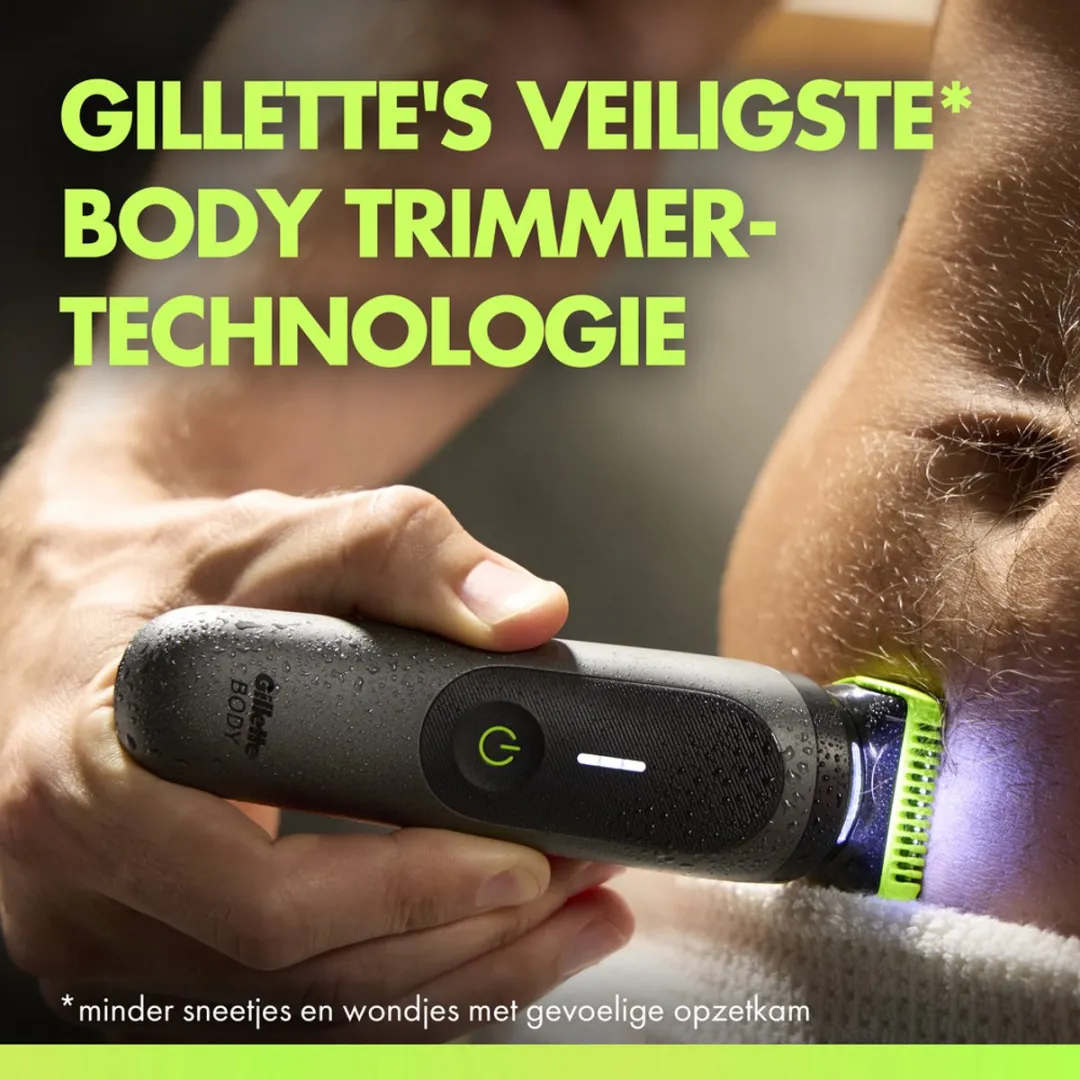 Gillette Labs i5 Body + Intimate Trimmer - Grijs - afbeelding 6 van 6