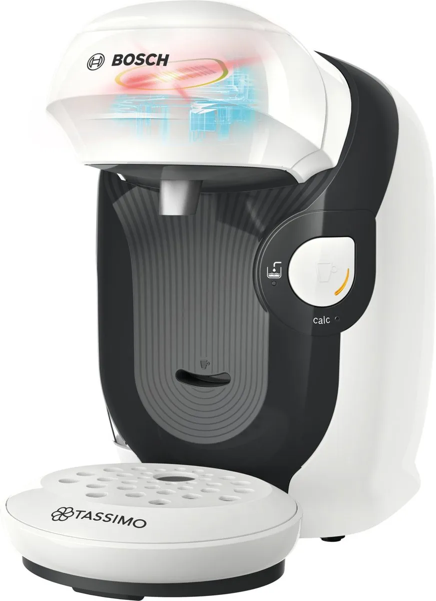 Bosch Tassimo TAS1104 Koffiezetapparaat - 40 Drankjes - Wit - afbeelding 3 van 6