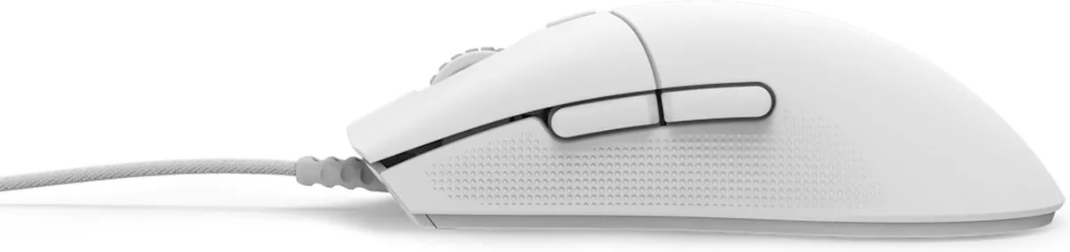 NZXT Lift 2 Symm White - Muis Gaming - 5 Knoppen - USB A - 26000 dpi - Wit