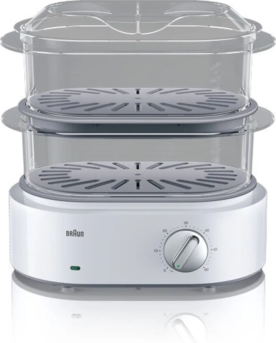 Braun TributeCollection FS 5100WH Stoomkoker - Wit
