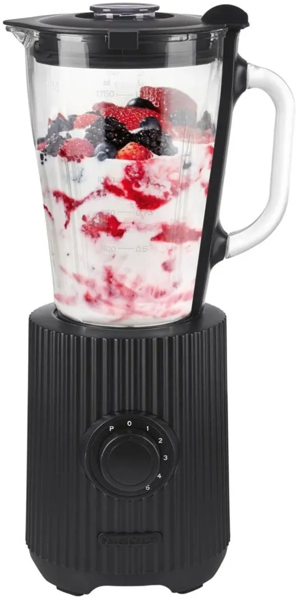 Silvercrest Blender 600W - 1,75L - Zwart