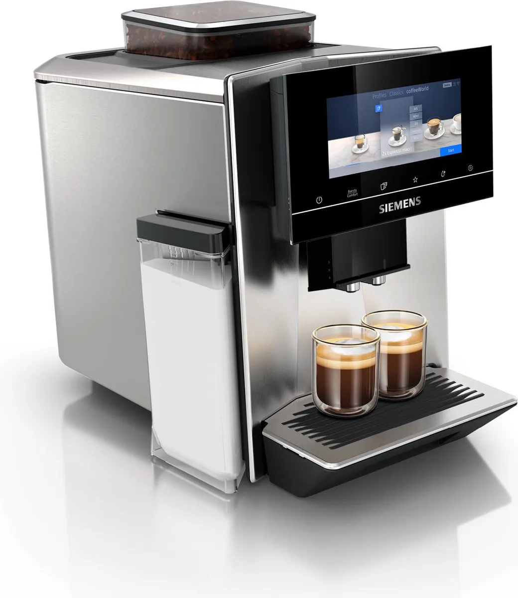 Siemens EQ900 TQ903R03 Volautomatische Espressomachine - RVS/Zwart